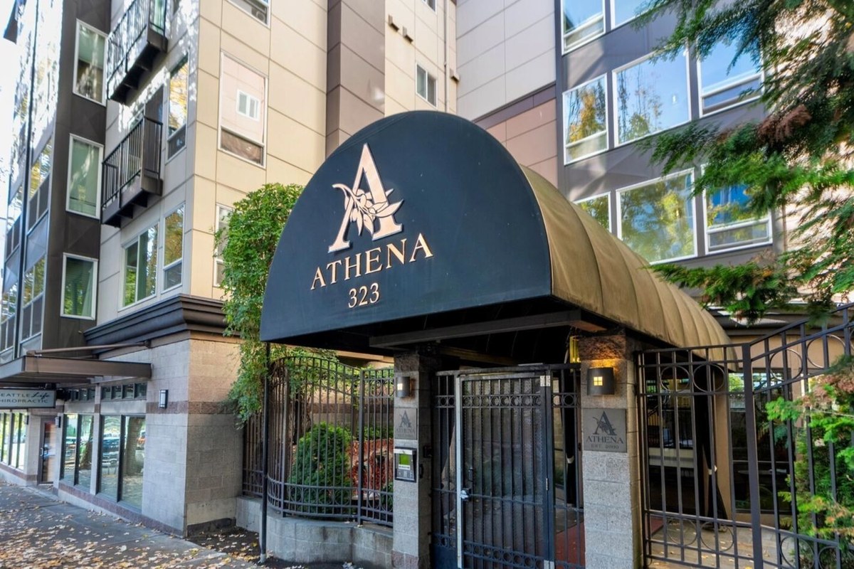Athena condos on Queen Anne Ave N with retail access