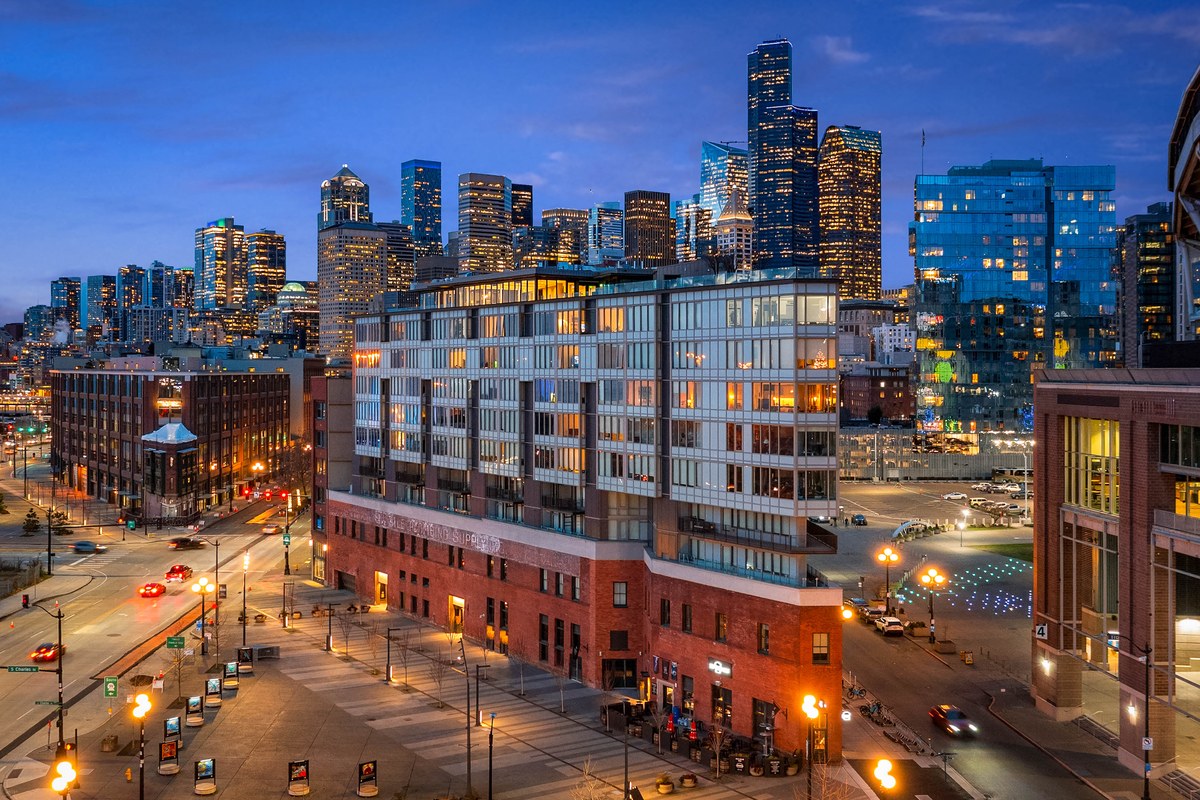 Gridiron condos Pioneer Square Seattle