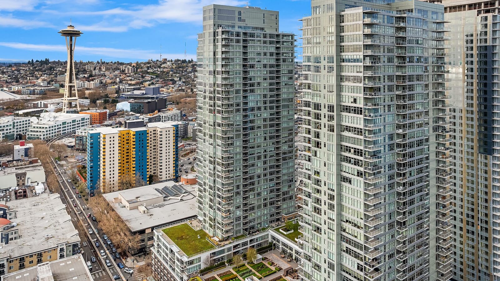 Insignia Towers condominiums in Denny Triangle, Seattle