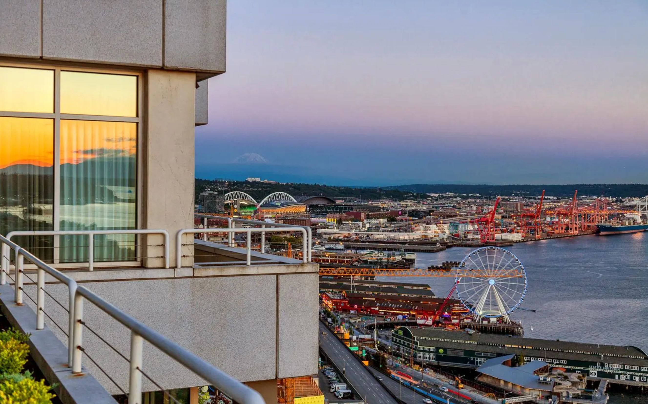 Market Place Tower condos 2033 1st Ave Seattle waterfront view