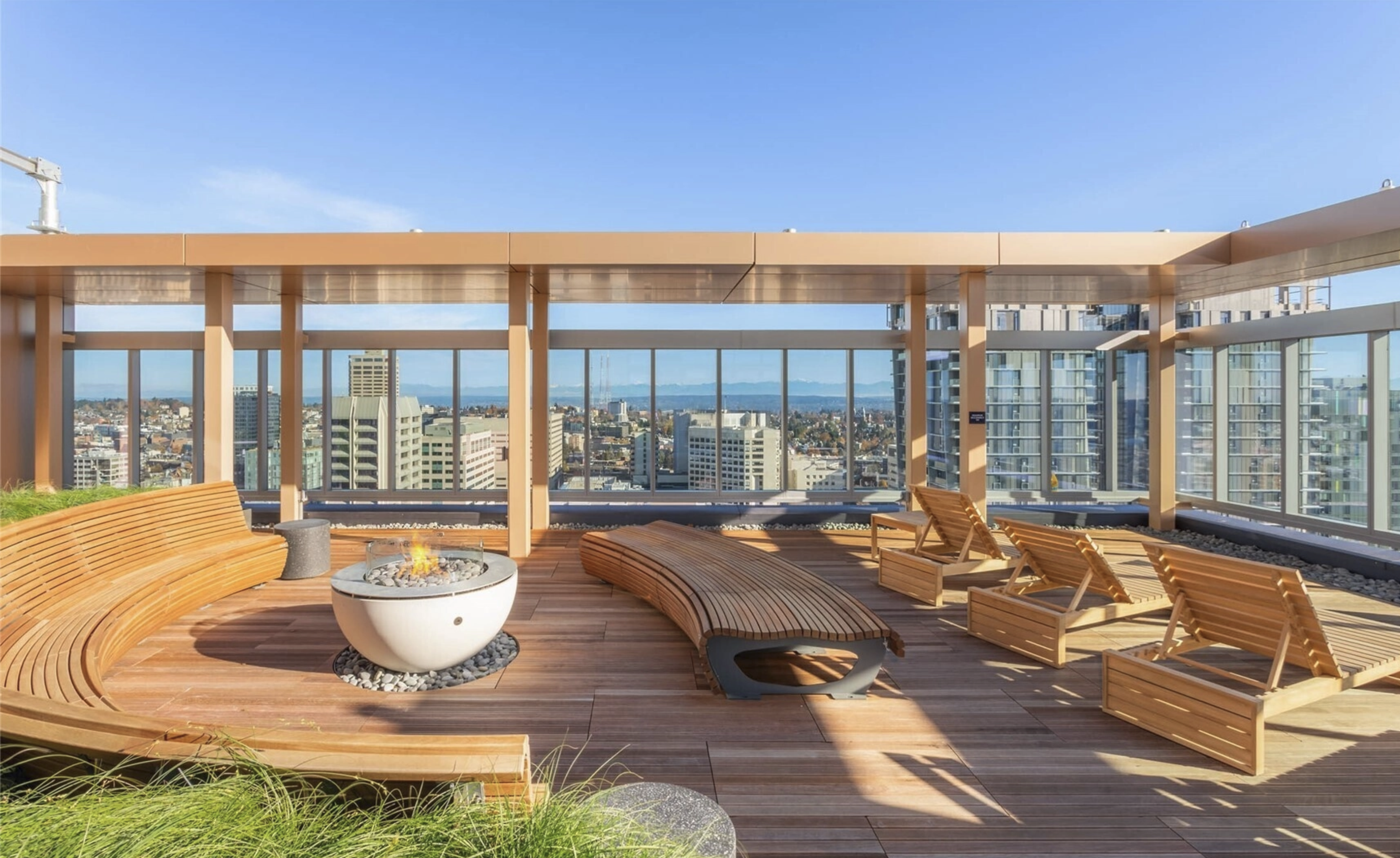Graystone rooftop deck, second view
