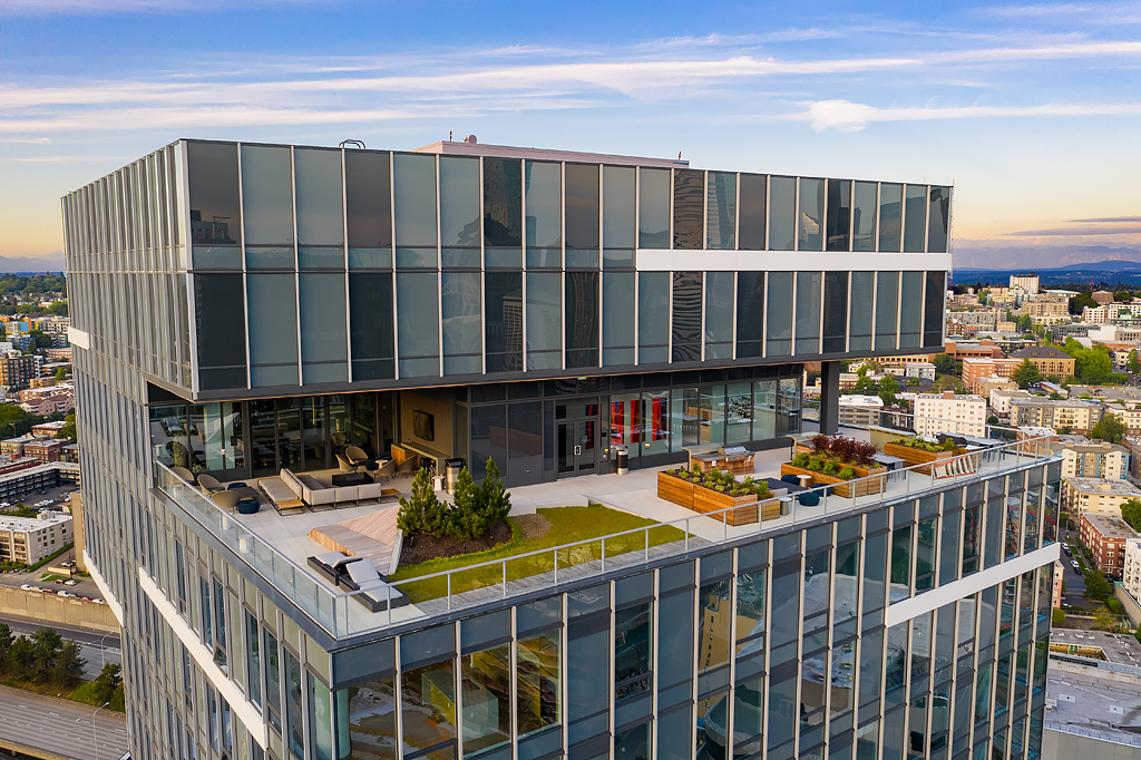 Nexus rooftop deck, second view